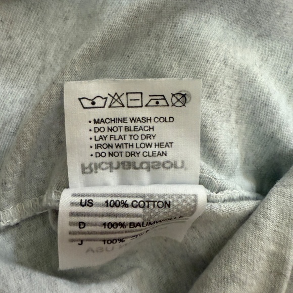 Richardson New York Graphic Tee Heather Grey Regular - Picture 7 of 7